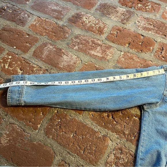 Target Pride New York 1969 Stonewall Riots Denim Jacket Womens XL Blue Button - Picture 14 of 16